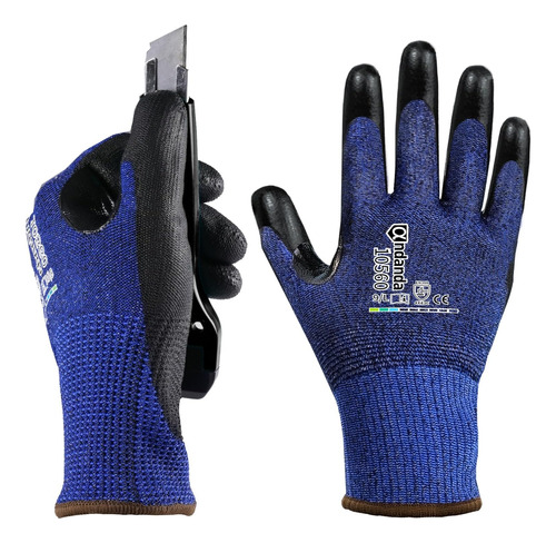 Guantes Resistentes Ajuste Elástico Cómodo 3d Talla Xl