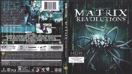 4k Ultra Resurrections Revolutions Reloaded Matrix Animatrix
