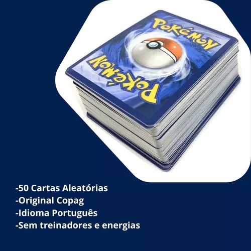 Lote de 40 Energia - Cartinhas Pokémon - Elétrico em Promoção na