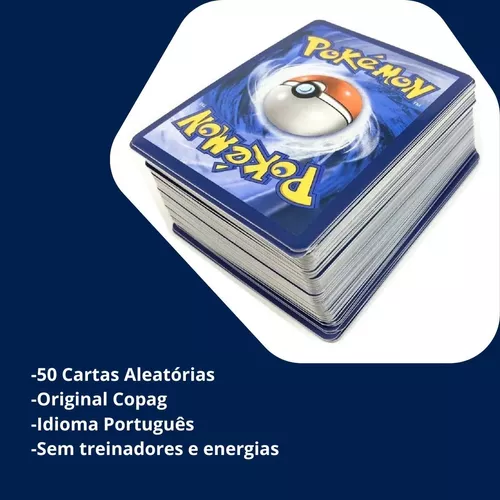 Lote Pokémon - 50 cartas, Lote