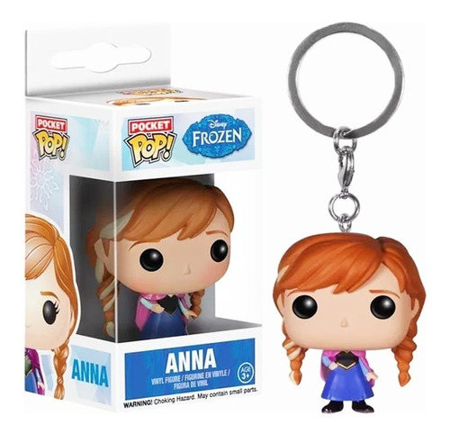 Llavero Funko Anna Frozen 2 Disney Hielo Keychain Pop!