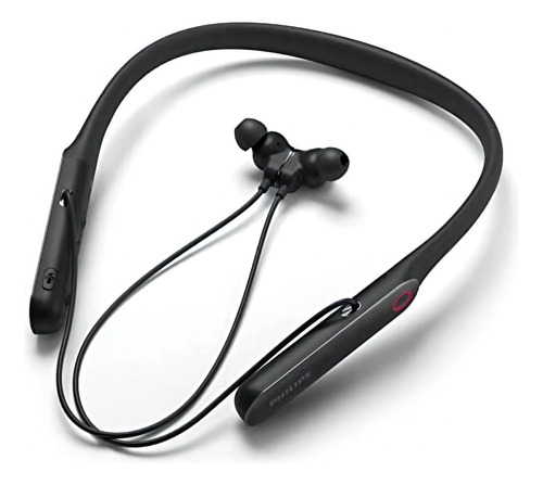 Philips N7506 - Auriculares De Pc Con Banda Para El Cuello Con Micrófonos De Cancelación De Ruido Para Llamadas De Conferencia Claras, Multipunto Bluetooth, Negro (tan7506bk/00)