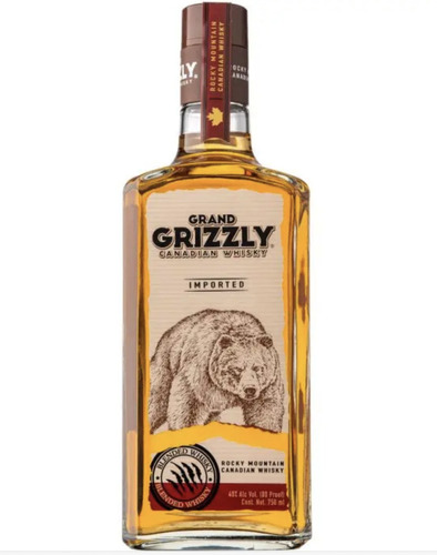 Pack De 4 Whisky Grand Grizzly 750 Ml