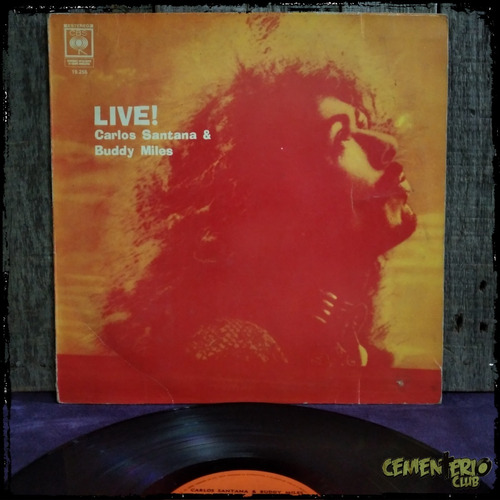 Santana & Buddy Miles Live! - 1973 Arg - Vinilo / Lp