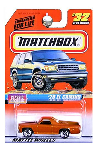 Caja De Fósforos De Matel Wheels - Classic Decades -1970