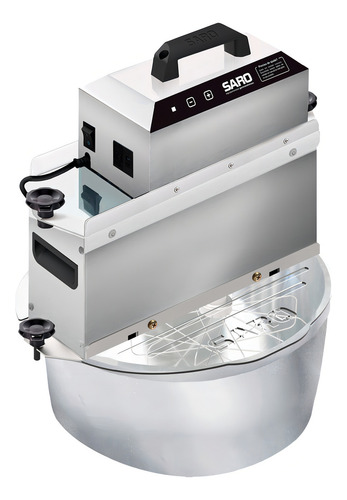 Batedeira Mini Chef Portátil 0,33cv Com Tigela De 10l 127v Cor Inoxx Frequência 50/60 220v