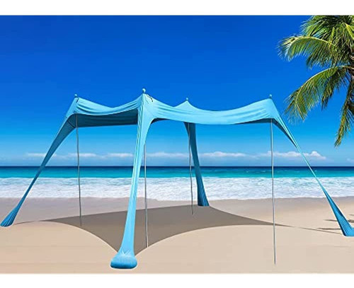 Botindo Family Beach Tent Sunshade, Canopy Pop Up Sun Shelte