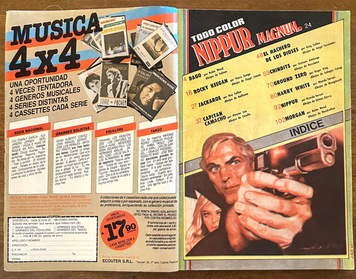 Revista Nippur Magnum Nro: 24 Completa De Colección Leer (Usado)