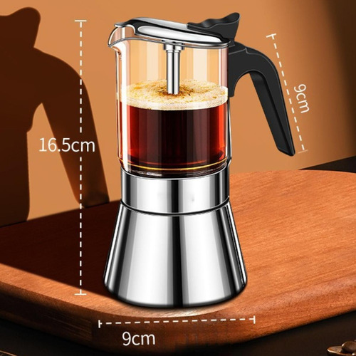 Cafetera Con Mango Ergonómico, Cafetera Doméstica Para