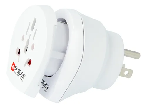 Adaptador De Viaje Skross Combo World A Ee. Uu. Para Viajes