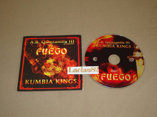 A B Quintanilla 3 Kumbia Kings Fuego 2004 Emi Cd