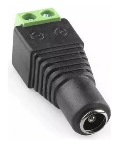 Conector Ficha 12v Dc A Utp Hembra Para Cámaras Cctv