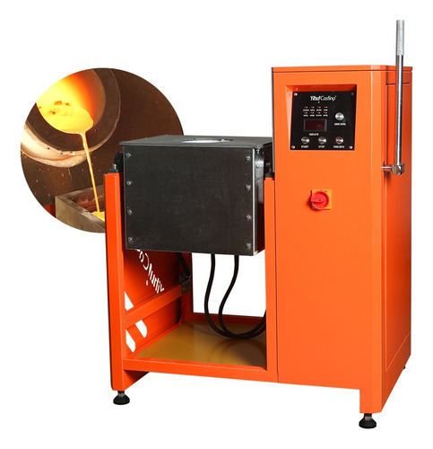 Horno De Induccion Alta Tecnologia Crisol Basculante 10kg