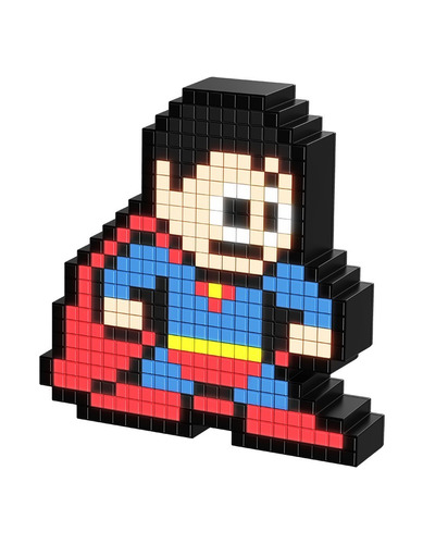 Pixel Pals Dc Comics Superheroe Superman Lampara Led #029