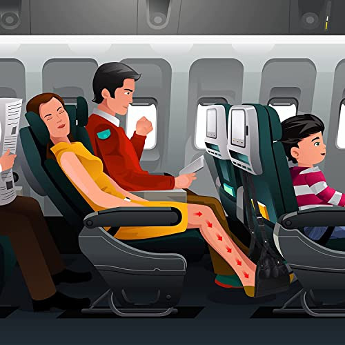 Foot Rest, Airplane Footrest Made With Premium Memory F...