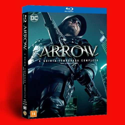 Blu-ray Box Arrow 5ª Quinta Temporada 4 Blu-rays Lacrado!!!!