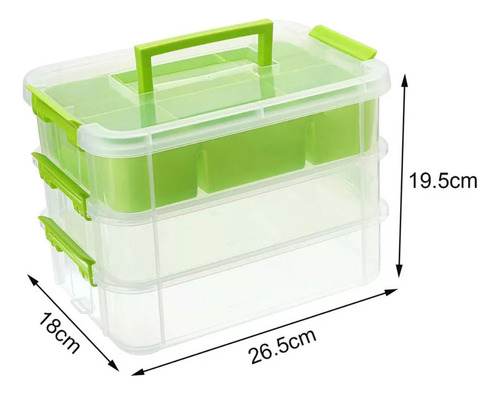 Hu N Caja Almacenamiento Apilable For Niños, Contenedor