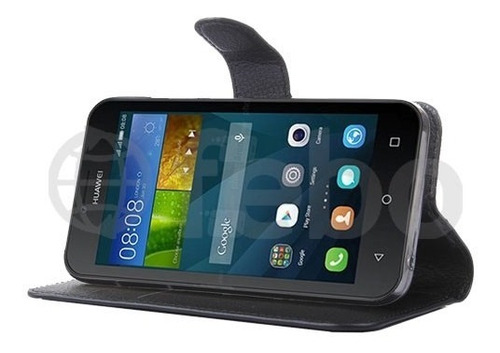 Imagen 5 de 7 de Funda Protector Estuche Flip Cover Para Huawei Y560 Y5