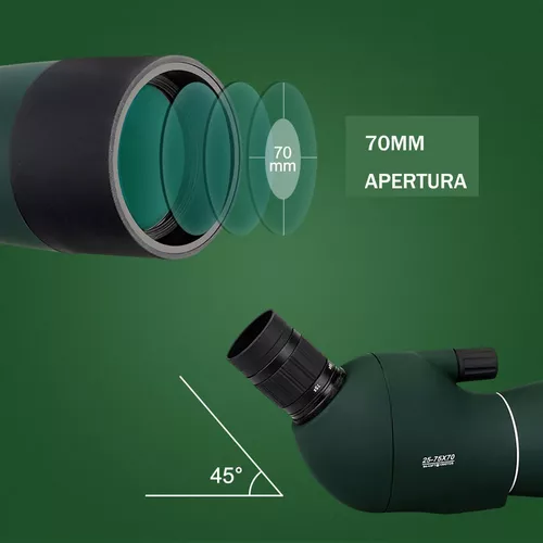 Sv28 25-75x70 Telescopio Monocular De Gran Alcance