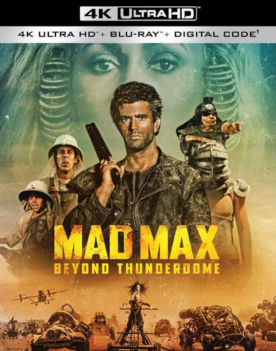 Mad Max 3: Beyond Thunderdome / Película / 4k Bluray Nuevo