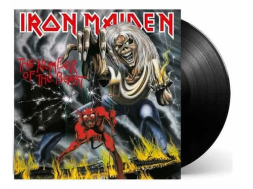 Iron Maiden The Number Of The Best Vinilo Lp Nuevo