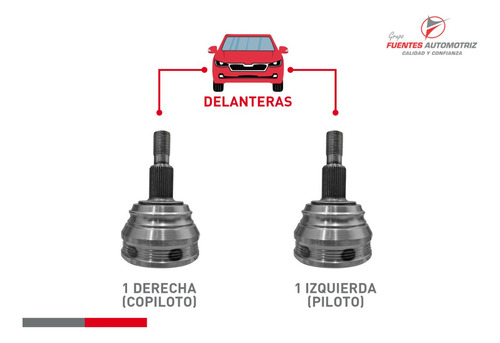Jgo 2 Espigas Lado Rueda Para Vw Golf Mk4 1.8 De 2000 A 2005
