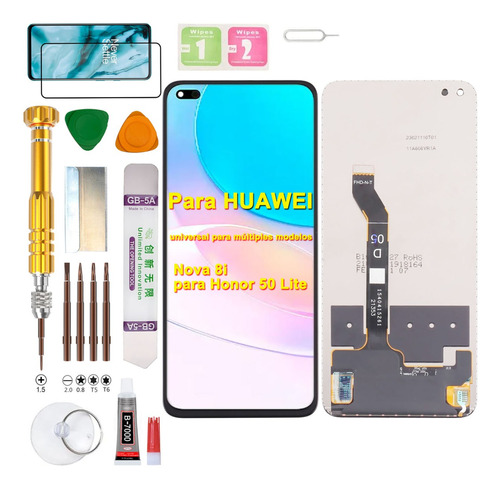 Pantalla Para Huawei Nova 8i Nen-lx3 / Honor 50 Lite Display