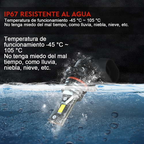 Kit De Faros Led Para Toyota Rav4 06-12 9005 9006