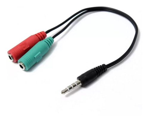 Convertidor (ye) De Audio 2 A 1 3.5 Mm