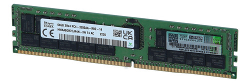 Memoria Ram Ddr4 64gb Hp Ecc Pc4-3200mhz P06035-b21 Dl380