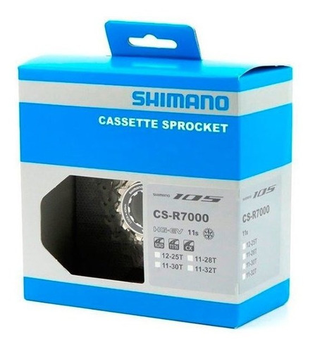 Imagen 1 de 3 de Piñón Ruta Shimano 105 R7000 11-28t 11 V. Carbonobikes!!!