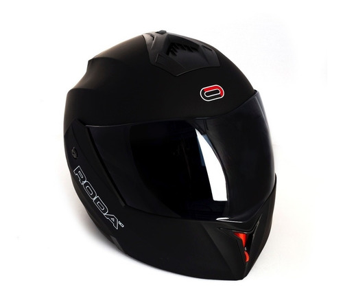 Casco Roda Revenge Negro + Mica Humo Regalo Certificado Dot