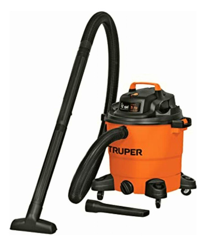 Truper Asp-12 Aspiradora De Sólidos Y Líquidos De 12 Gal,