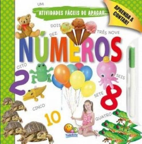 Atividades Faceis De Apagar - Numeros, De Company, The Book. Editora Todolivro Em Português