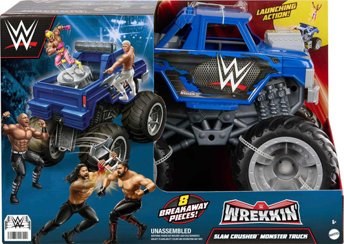 Set De Juego De Figuras De Acción Y Vehículos Mattel Wwe Wer