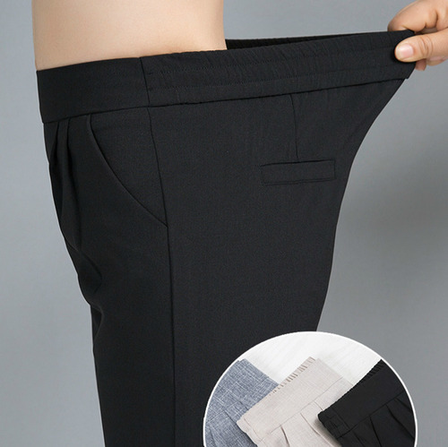 Pantalones Capri Pants De Lino Y Algodón Para Mujer