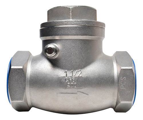 Valvula Check Swing Acero Inoxidable Npt De 3/4 Pulgadas