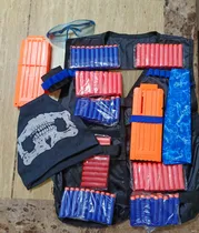 Comprar Chaleco Nerf Incluye Accesorios Y 80 Dardos