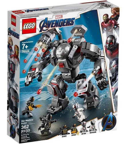 Lego Avengers 76124 War Machine Buster Envio Inmediato.