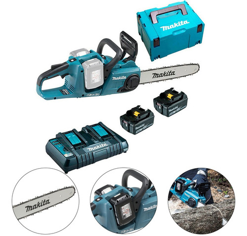 Motoserra 36v + Mak-pac 1100w Duc353z Makita