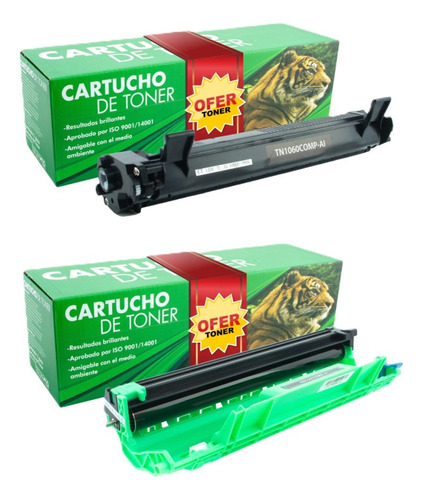 Pack Toner Tn1060 Y Tambor Dr1060 Compatible