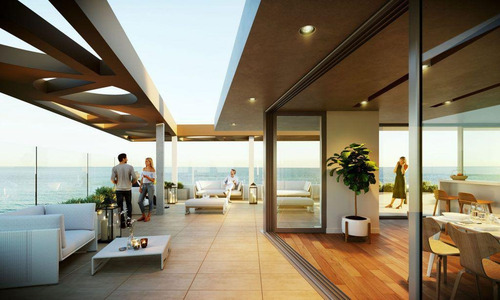 Imagen 1 de 30 de Monoambiente Con Cocina Definida Y Terraza