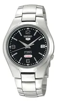 Comprar Reloj pulsera Seiko SNK623 con correa de acero inoxidable color plateado - fondo negro