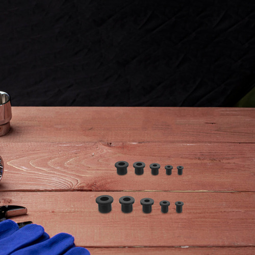 100 Unidades De Plugues De Silicone Perfurados Em Forma De T
