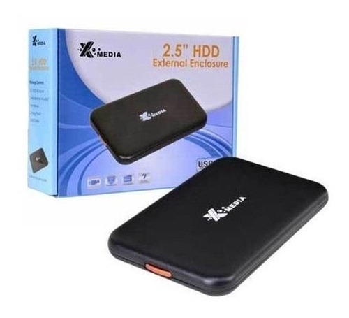 Gabinete Disco Duro X-media Xm-en2251u3-bk Sata A Usb 3.0 3