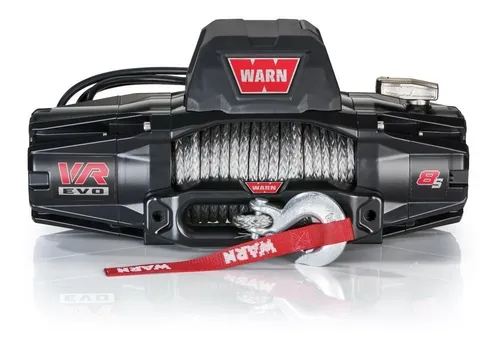comprar Winche Warn Vr Evo 8.000 Libras Guaya Sintética