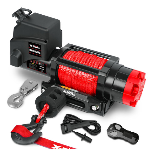 X-bull Winch - Cabrestante De Remolque De Barco De 12 V Y 60