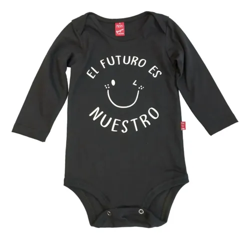 Body negro bebe manga larga sale