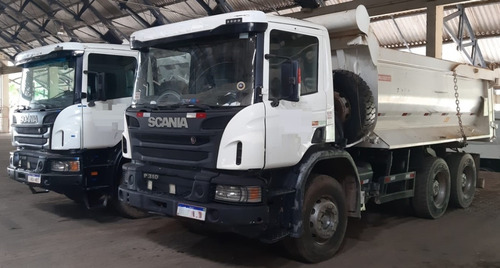 Scania P 310 6x4 Ano 2014 Caçamba Rossetti Retarder