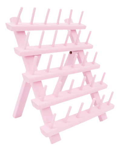 Soporte De Madera Para Conos De Hilo De Coser, Soporte Para